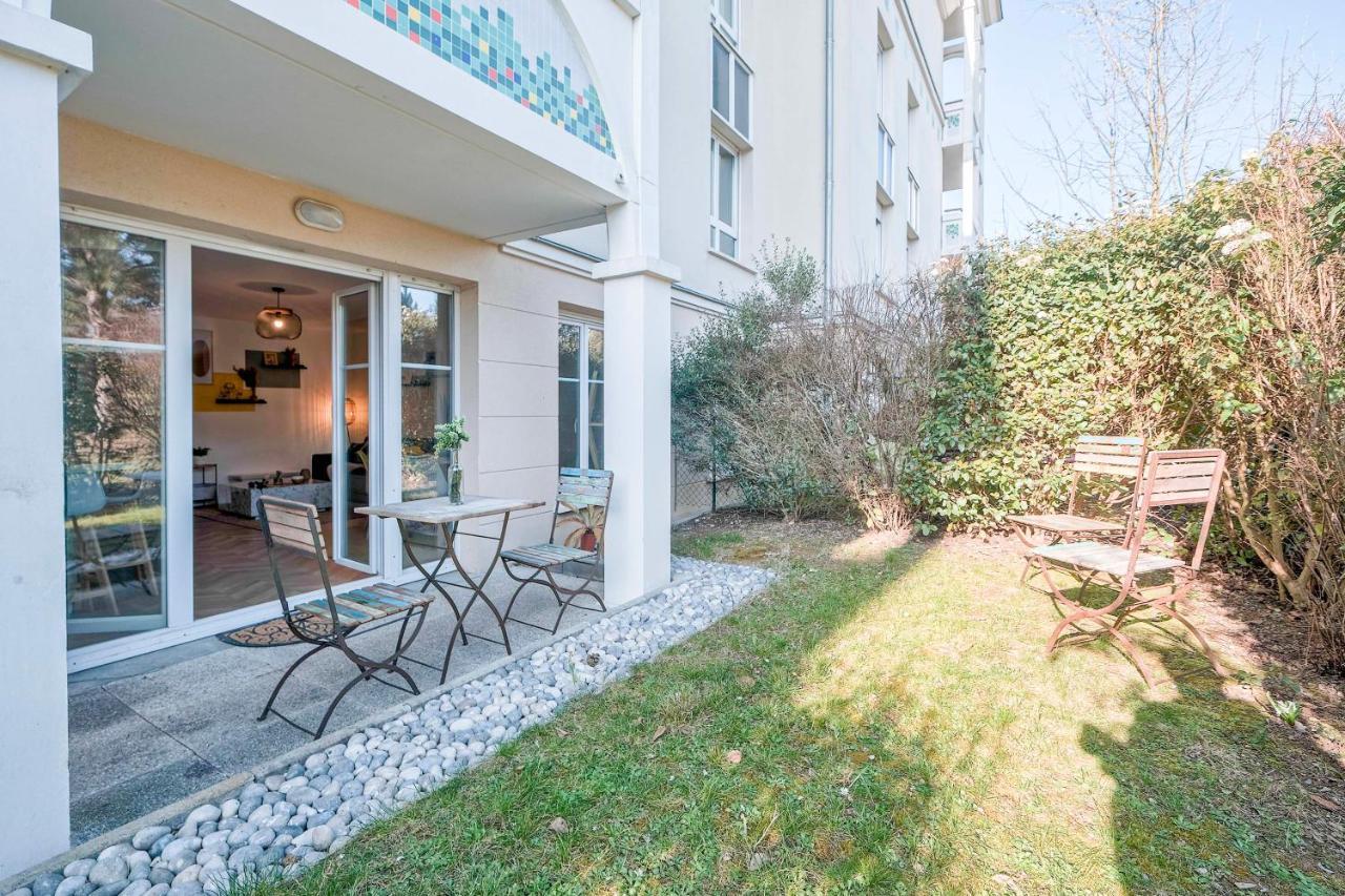 Emma - F3 Apartment With A Garden Montévrain Kültér fotó