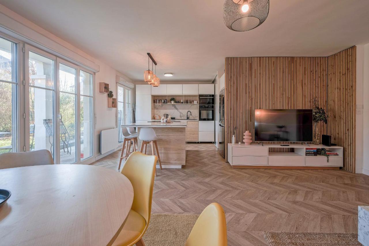 Emma - F3 Apartment With A Garden Montévrain Kültér fotó
